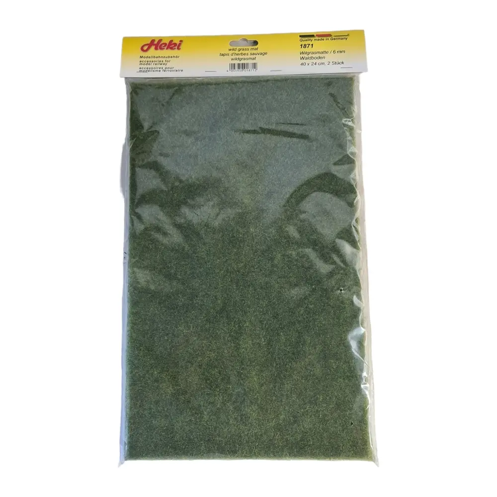 2 Tapis d'herbes sauvage - Vert foncé - HEKI 1871 - Échelle Universelle - 2