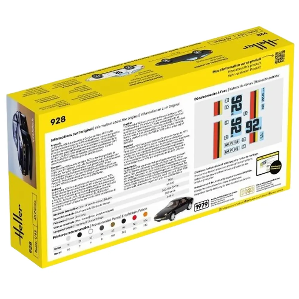 Porsche 928 - 1977 - Heller 56149 - 1/43 - 2