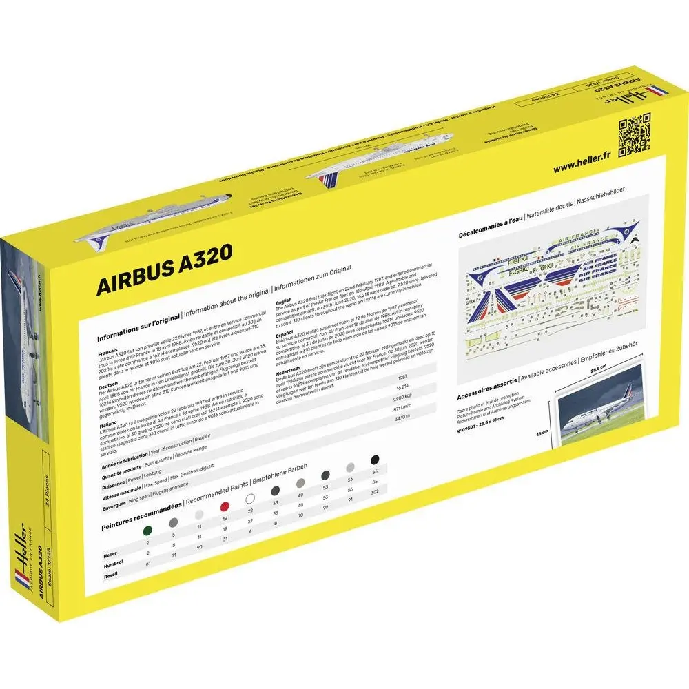Kit de démarrage - A-320 AF - Heller 56448 - 1/225 - 2