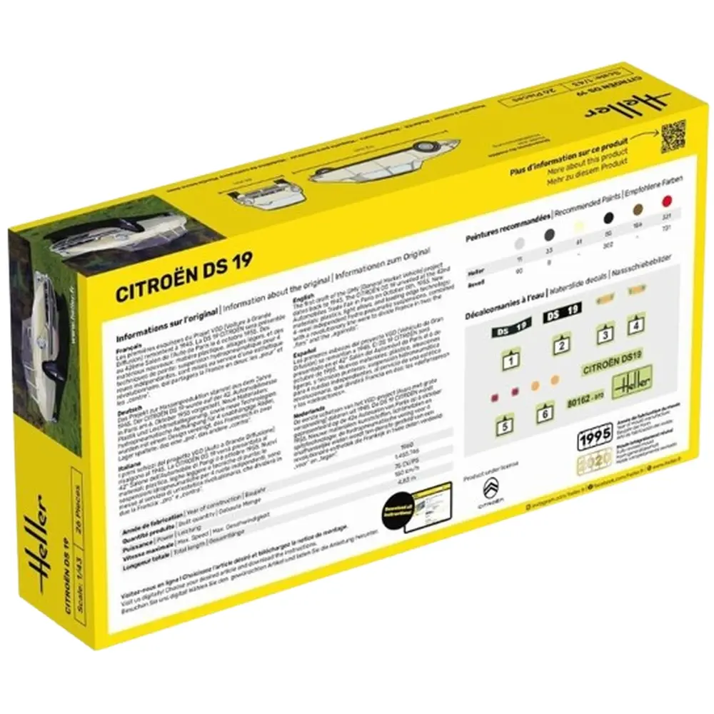 Citroën DS 19 - Heller 56162 - 1/43 - 2