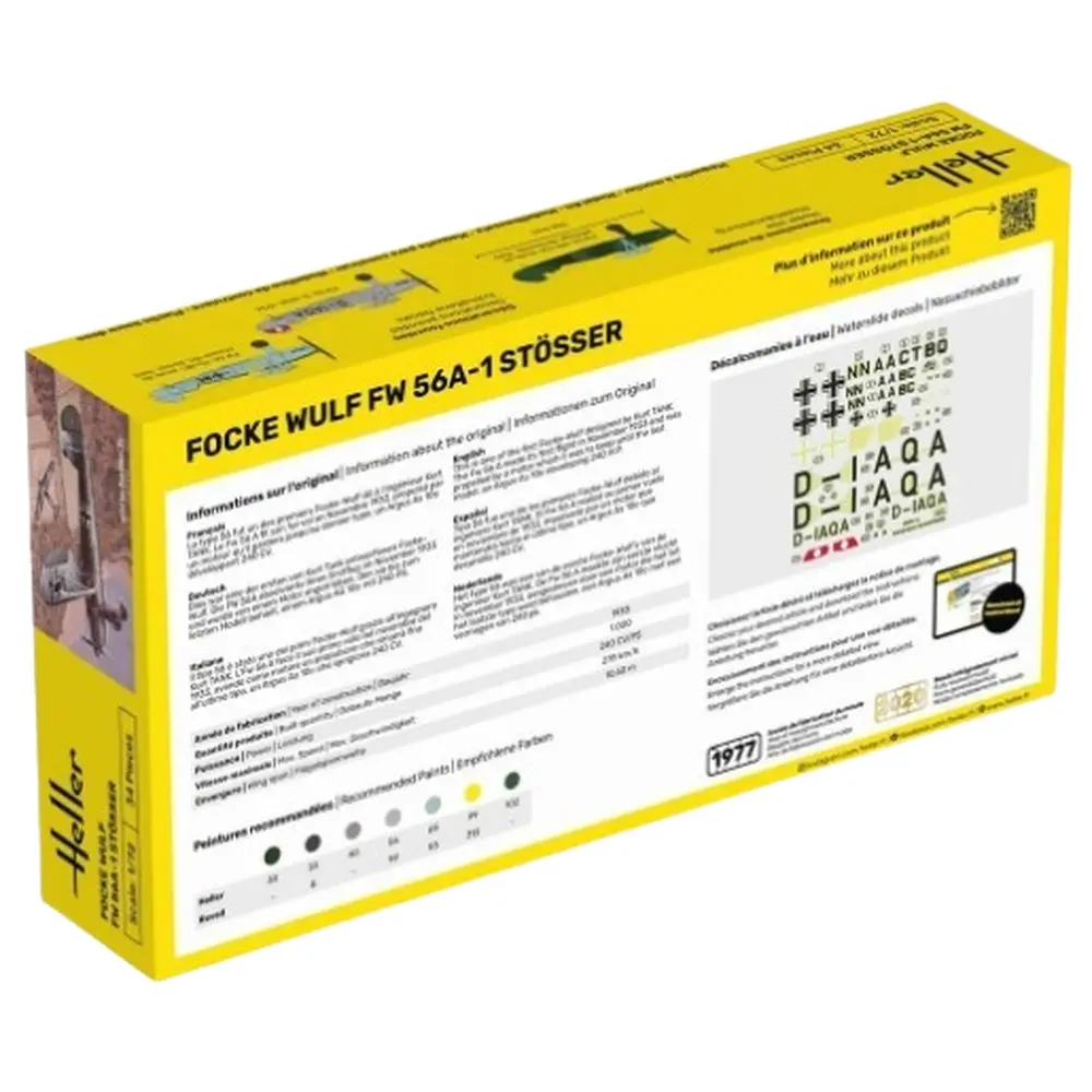 Avion de Guerre - Focke Wulf Stosser - Heller 56238 - 1/72 - 2