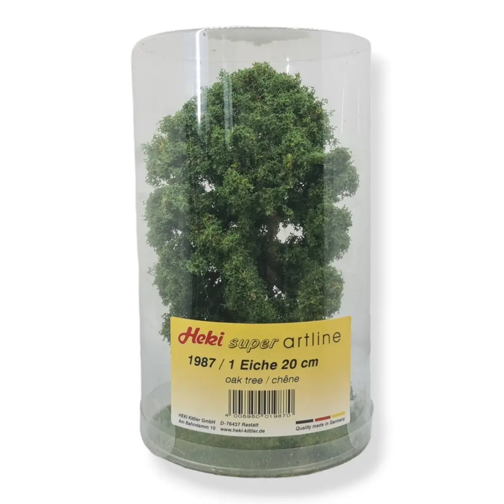 1 Chêne - Vert moyen - HEKI 1987 - Échelle HO - 200 mm - 2