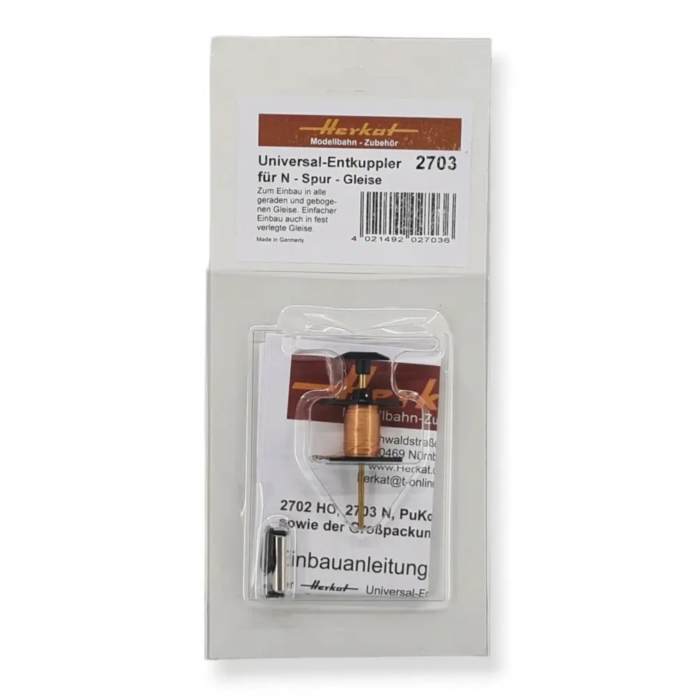 Dételeur sur voie existante 2 rails - HERKAT 2703 - N 1/160 - 3