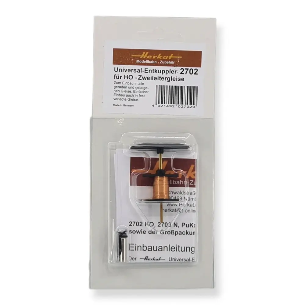 Dételeur sur voie existante 2 rails - HERKAT 2702 - HO 1/87 - 3