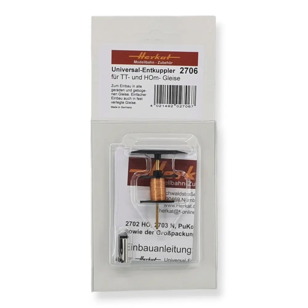 Dételeur sur voie existante 2 rails - HERKAT 2706 - HOe et TT - 3
