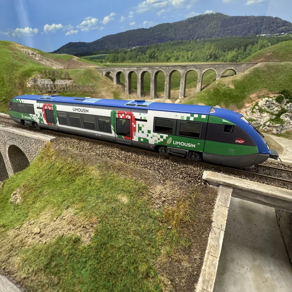 Autorail Diesel X73500 TER Limousin - Jouef HJS2467S- SNCF - HO 1/87 - EP VI - 2R - Digital Sound - 9