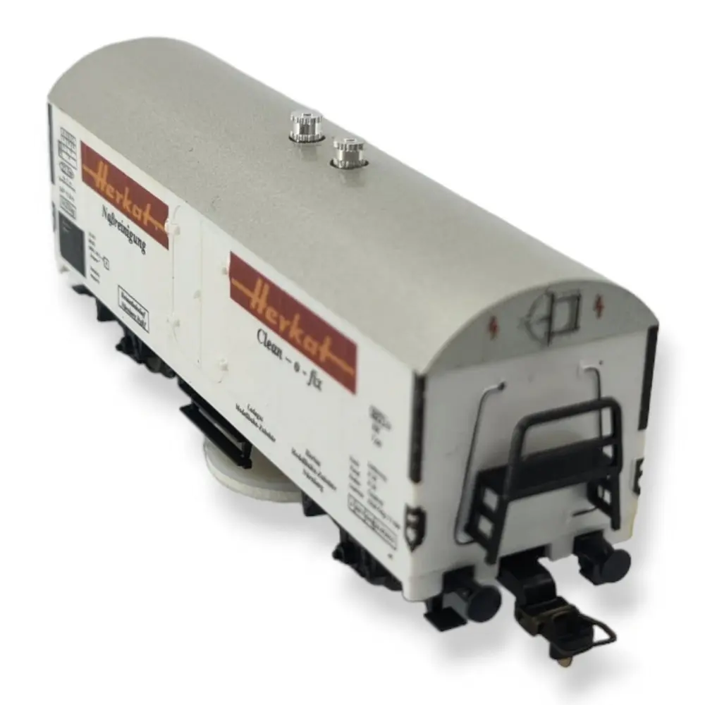 Wagon Nettoyeur avec Réservoir pour liquide - 3 rails HERKAT HO1356 | HO  - 2