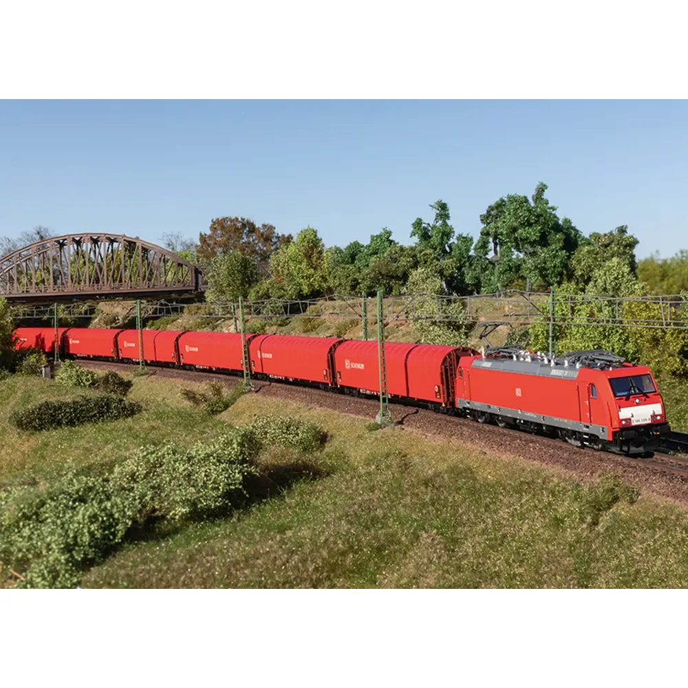 Locomotive électrique série 186 - Märklin 38800 - HO 1/87 - DB-AG - EP VI - 2R - DCC Son - 4