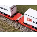 Double wagon-poche Sdggmrss 738 - Märklin 47470 - HO 1/87 - DB AG - Ep VI - 3R - 3