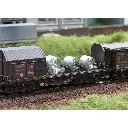 Coffret de wagons marchandises - Marklin 46915 - HO 1/87 - Ep.V - 3R - DB AG - 3