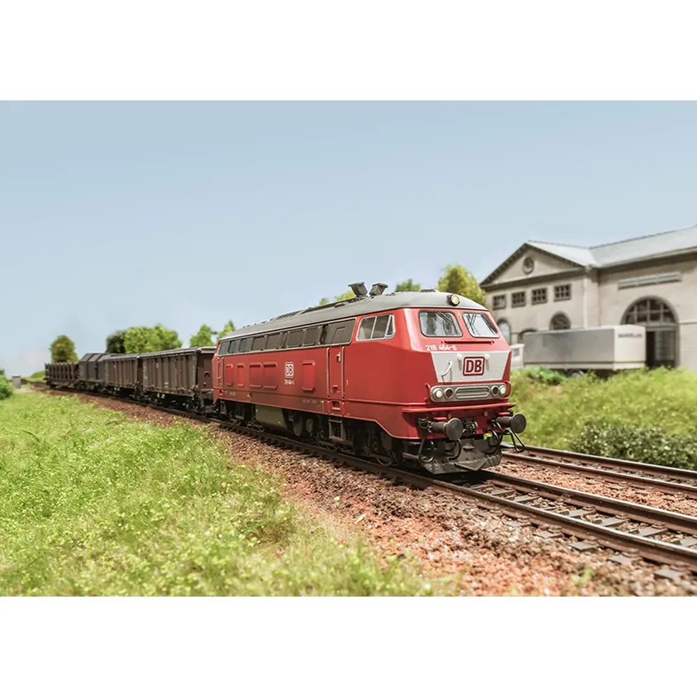 Locomotive diesel série 218 - Marklin 39217 - HO 1/87 - Ep.V - DB AG - Digital sound - 3R - 5