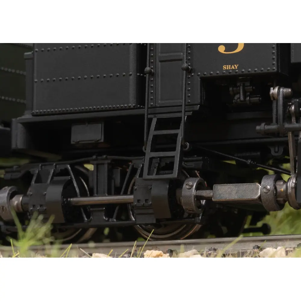 Locomotive à vapeur type Shay, N°5, Western Maryland, USA - Märklin 38700 - HO 1/87 - Ep II - Digital sound fumigène - 3R - 6