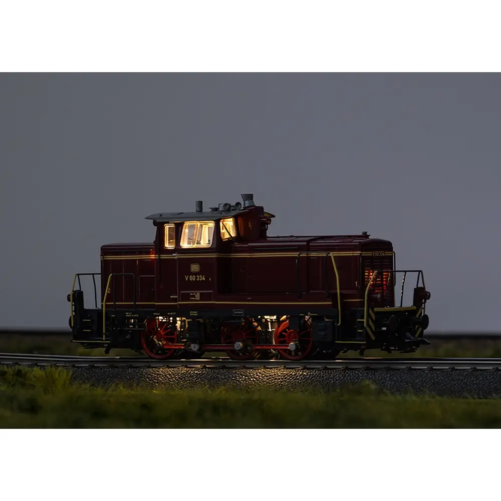 Locomotive diesel V 60 - Märklin 38600 - DB - HO 1/87 - EP. III - Digital Sound - 3R - 4