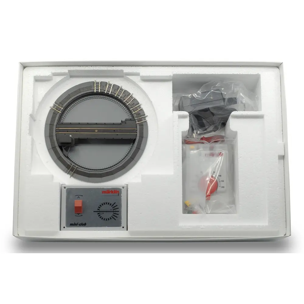 Pont tournant motorisé à 8 voies - MÄRKLIN 89983 - Z 1/220 - 3