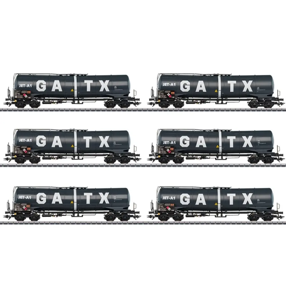 Set de wagons-citernes Zans - MARKLIN 47546 - HO 1/87 - EP VI - 3R - 3