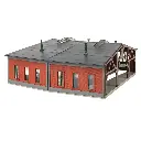 Kit complémentaire pour remise à locomotives Marklin 72889 - HO 1/87 - EP III à V - 2