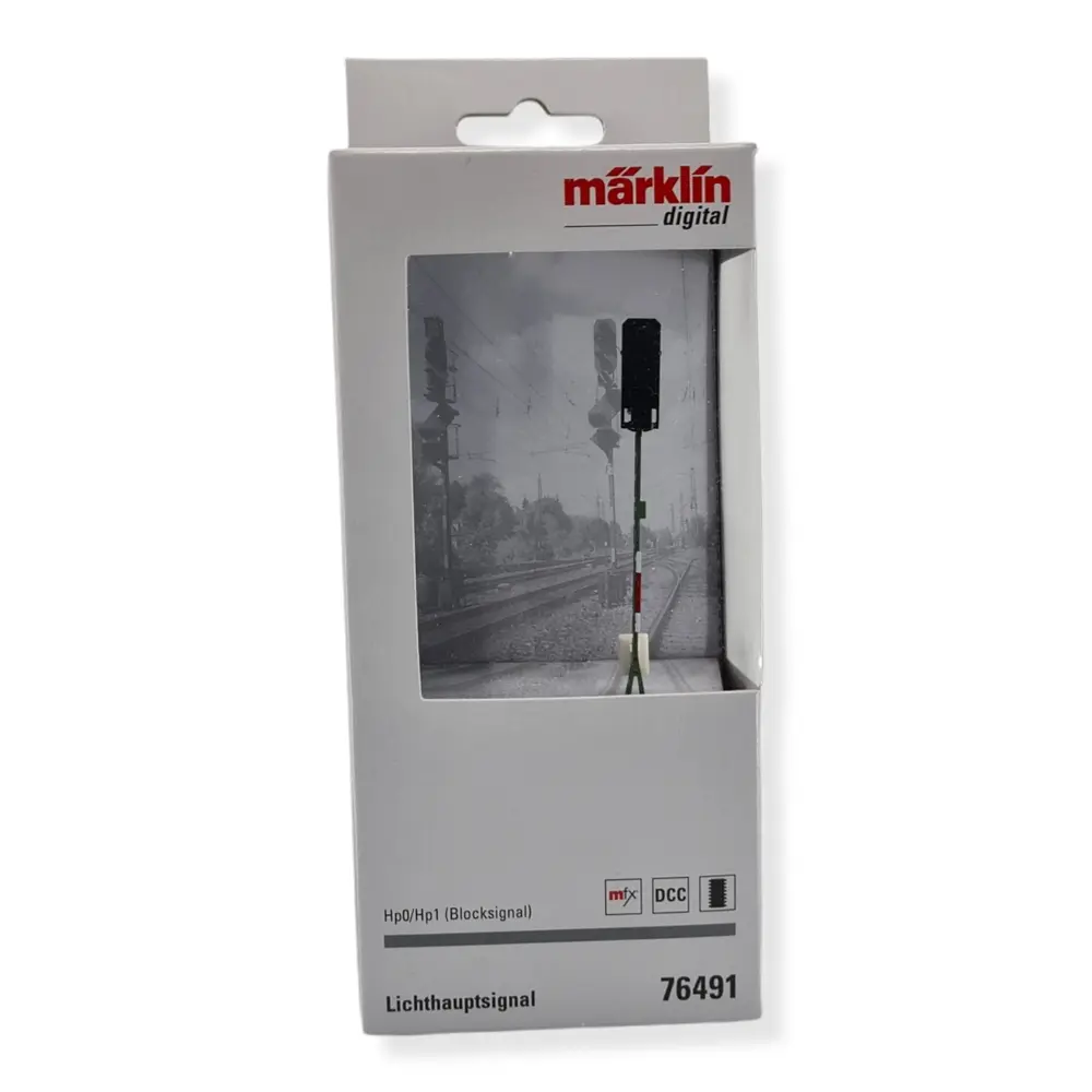 Signal Principal lumineux de sortie - 2 positions MARKLIN 76491 - HO 1/87 - 2