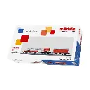 Coffret Pompiers Wagon-Grue de Secours et Voiture - MARKLIN START UP 44752 - HO : 1/87 - 4
