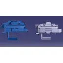 Boîte de 50 têtes d'attelages norme 362 MÄRKLIN 72000 - HO : 1/87 - 2