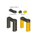 Set d'éléments de rampe pour train aérien - Marklin My World 72221 - HO 1/87 - 3