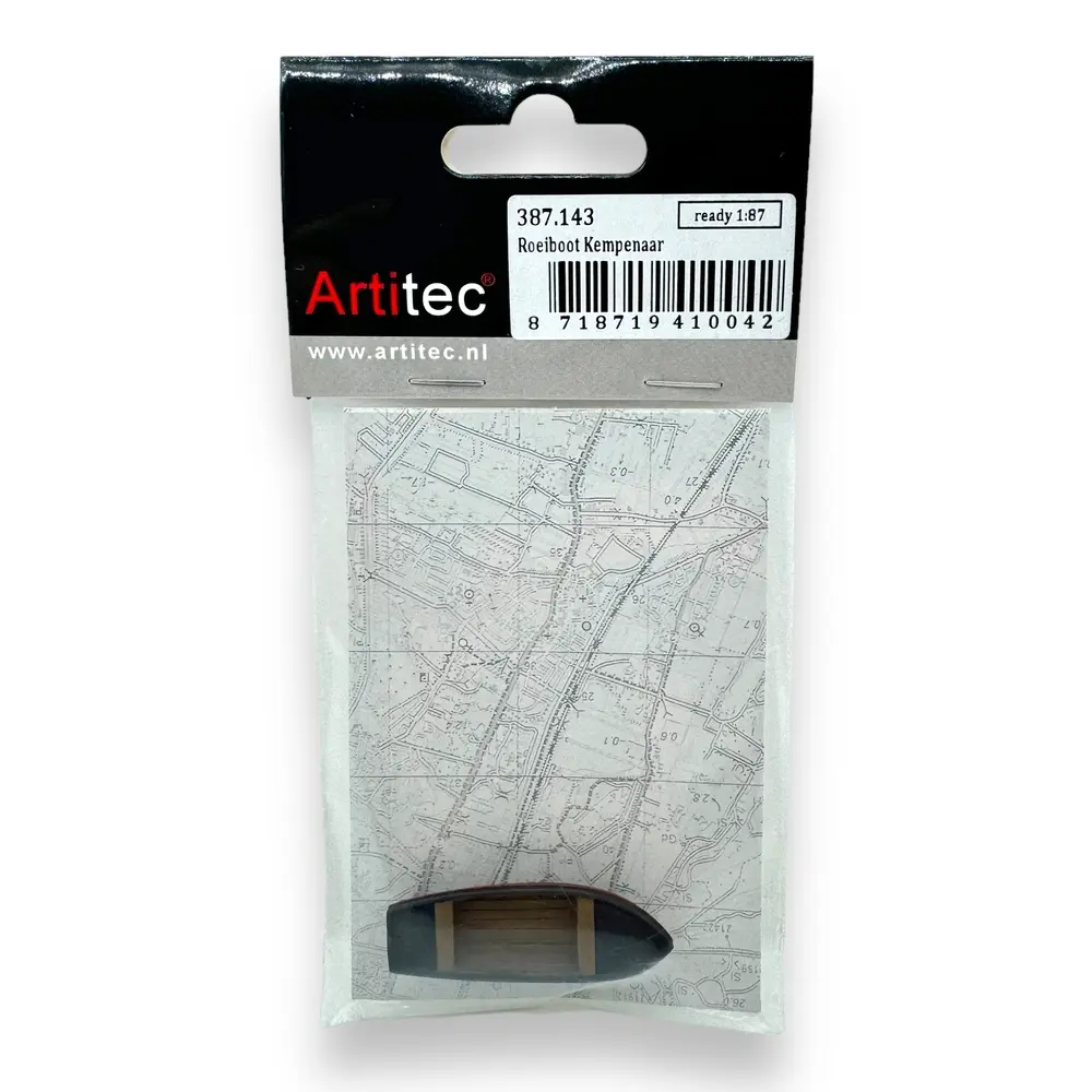Bateau à rames - Artitec 387.143 - HO 1/87 - 2