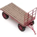 Remorque pour Tracteur - Artitec 387.426 - HO 1/87  - 2