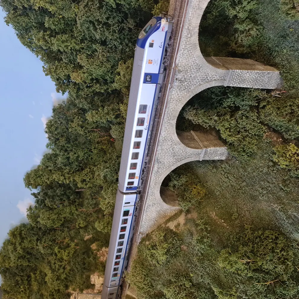 3 voitures TER PACA - Ls Models 41234DC - HO 1/87 - 2R - SNCF - EP VI - 5