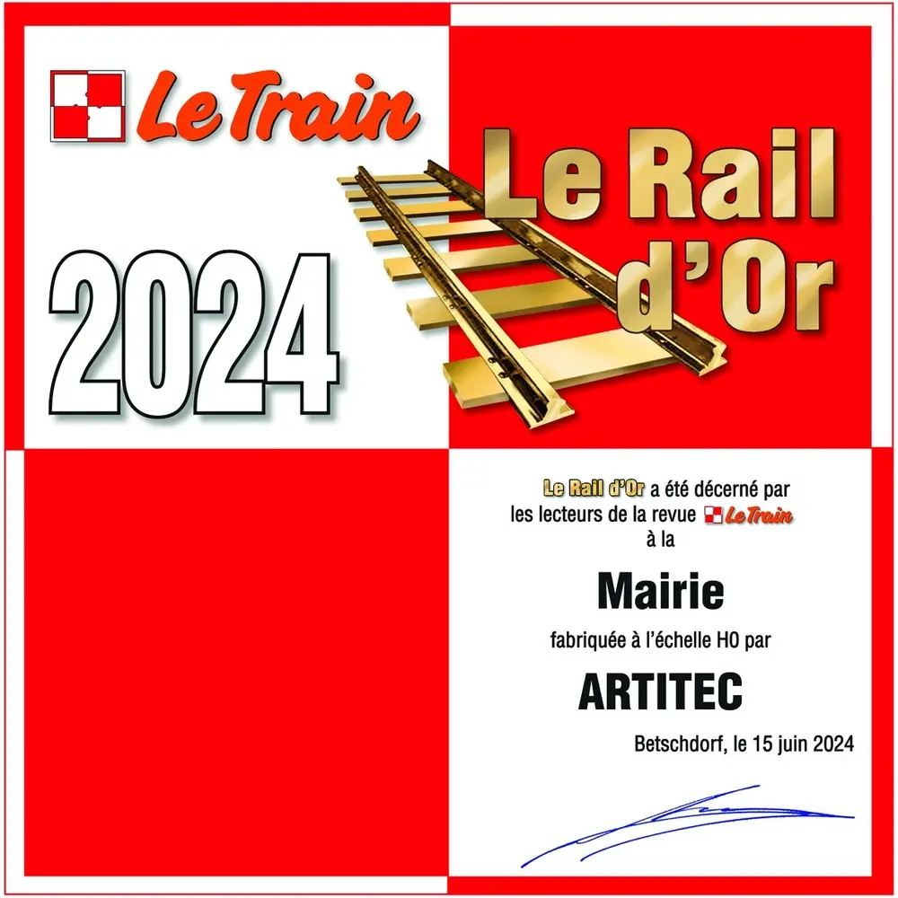 La mairie - Artitec 10.433 - HO 1/87 - 8