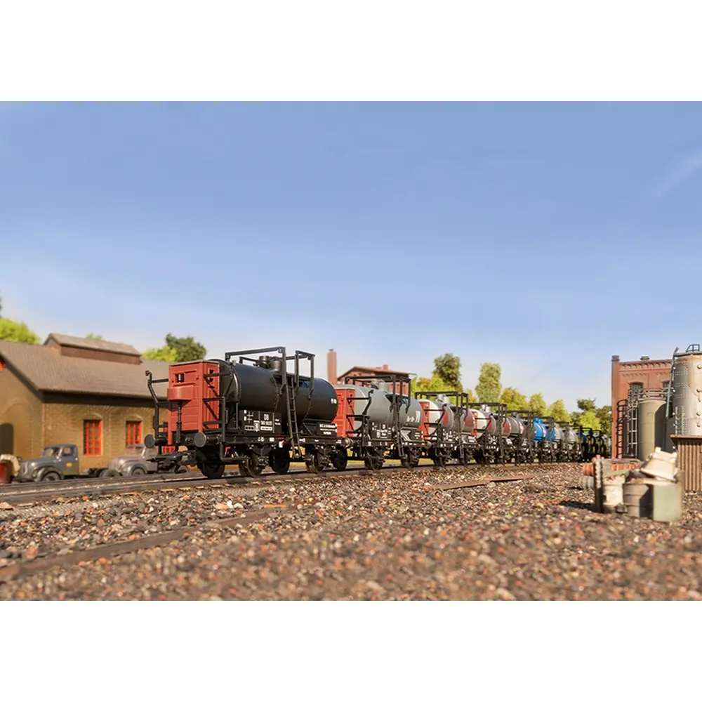 Wagons citernes 12 wagons - Märklin 00719 - DB - HO 1/87 - EP. III - 5