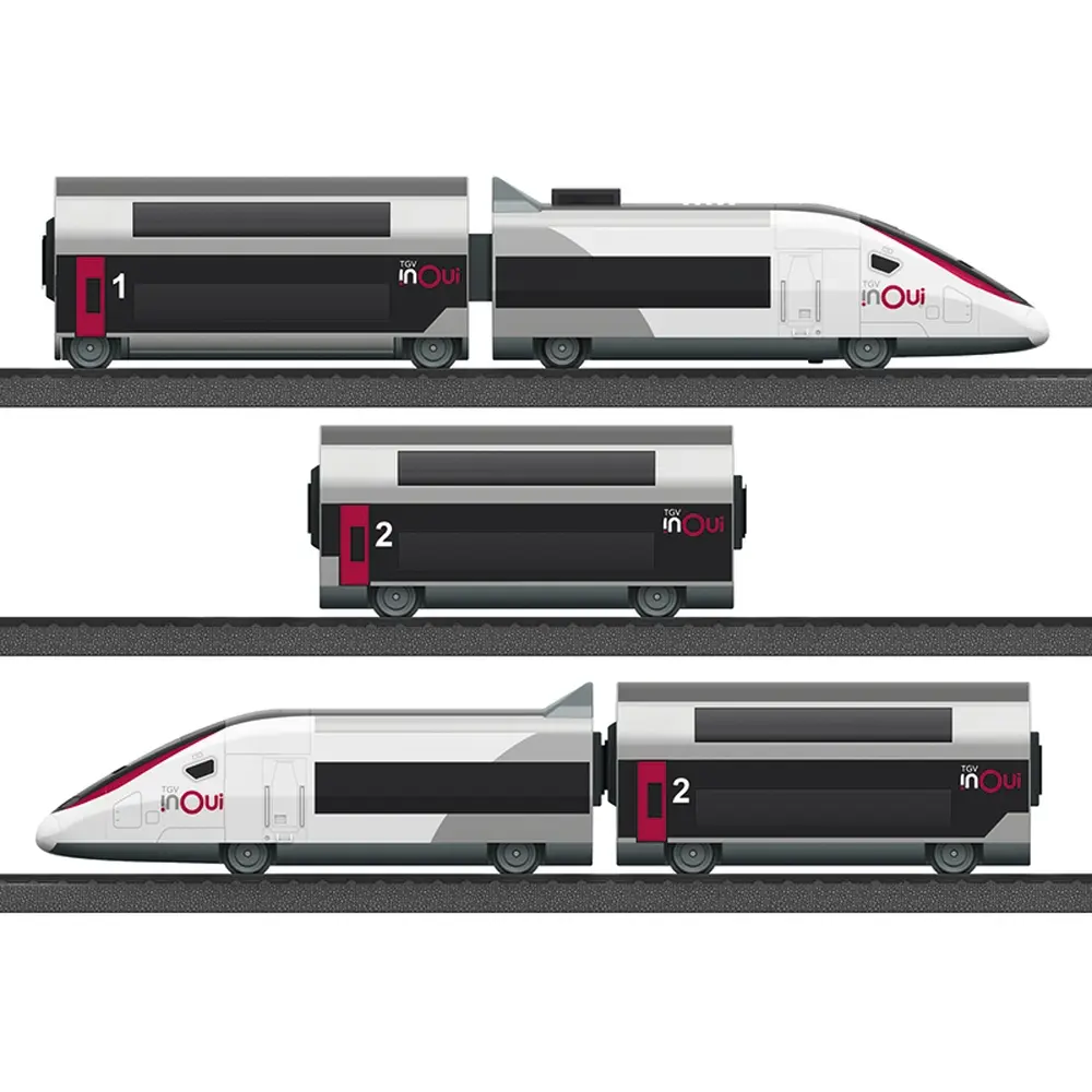 Coffret de départ "TGV Duplex / INOUI" - Märklin My World 29406 - HO 1/87 - SNCF - Digital sound - 2R - 2