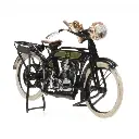 Moto NSU Civile - Epoque I - Artitec 387.422 - HO : 1/87  - 2