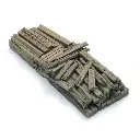 Cargaison : vieilles traverses pour wagon de sable - Artitec 28.125 - HO 1/87 - 6