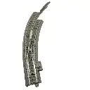 Aiguillage long courbe à droite R3 515 mm 30° Marklin 24772 - HO : 1/87 - Code 83 - Voie C - 2