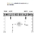 Rail de commande à distance Marklin 24994 - 94,2 mm - HO : 1/87 - Code 83 - Voie C - 2
