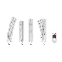 Coffret de voie C - Marklin Start Up 20124 - HO 1/87  - 2