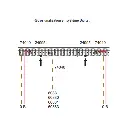 Rail courbe de commande à distance ballasté - Märklin 24294 - HO 1/87 - Code 83 - Voie C - 4