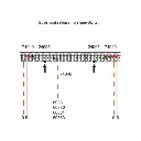 Rail courbe de commande à distance ballasté - Marklin 24194 - HO 1/87 - Code 83 - Voie C - 4