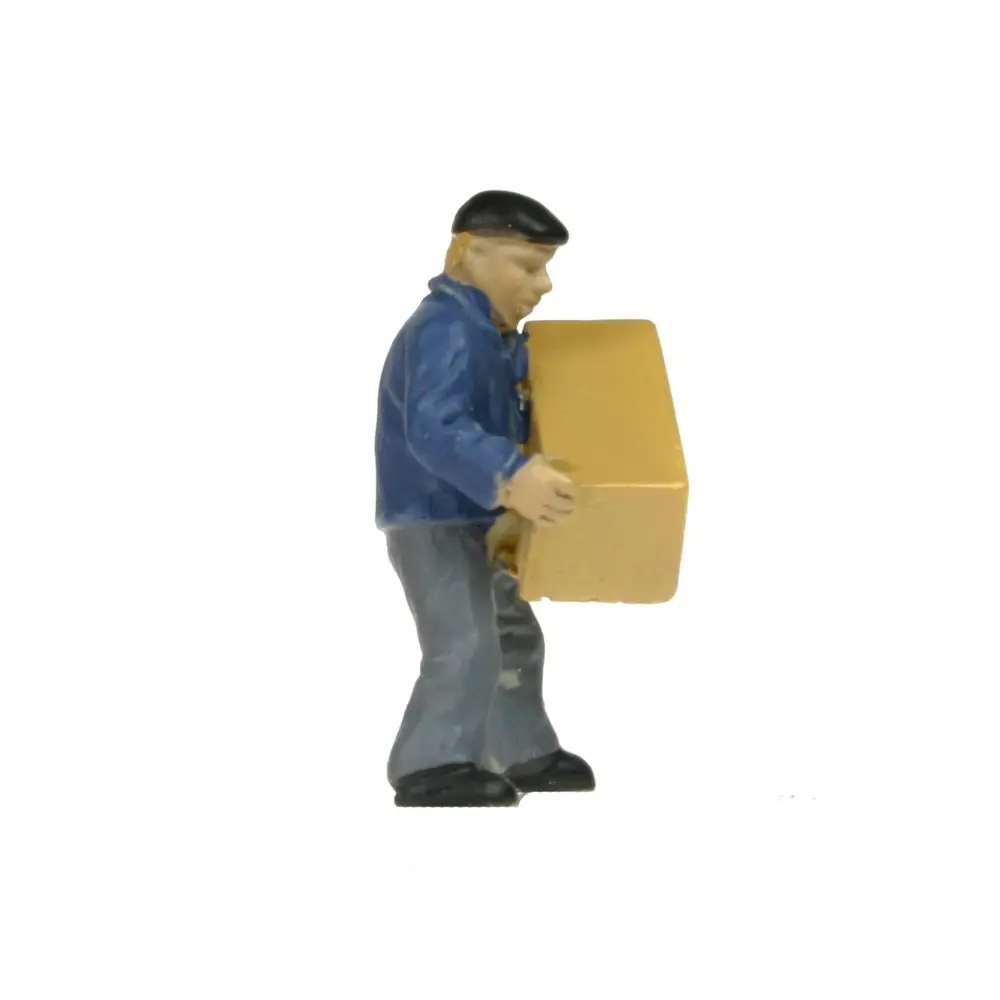 7 figurines travailleuses et 1 mouton - Makette 2518 - HO 1/87 - 2