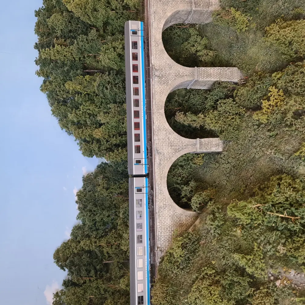 Set 3 Voitures VTU A8/B91/B91 Interloire Origine - LS MODELS 41204 - HO - SNCF - EP V - 5