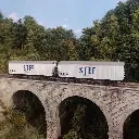 Set 2 wagons réfrigérants STEF - Ls Models 30236 - HO 1/87 - SNCF - EP III - 5