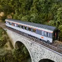 Voiture Vru "Grill Express" livrée Corail - LS MODELS 40156.2 - SNCF - HO 1/87 - EP IV - 4