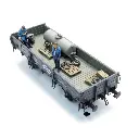 Cargo : pulvérisateur de mauvaises herbes + 2 figurines - Artitec 28.127 - HO 1/87 - 2