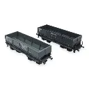 Set de 2 wagons minerais DM - LS Models 31106 - HO : 1/87 - SNCF - EP III - 2