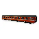 Set de 2 voitures voyageurs VSE A9u, livrée C1, logo encadré - LS Models 40350 - HO 1/87 - SNCF - Ep IV - 2R - 4