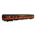 Set de 2 voitures voyageurs VSE A9u, livrée C1, logo encadré - LS Models 40350 - HO 1/87 - SNCF - Ep IV - 2R - 3