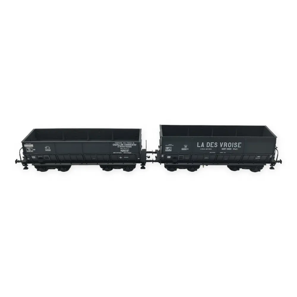 Set de 2 wagons "Chatillon -Commentry" et "La Desvroise"LS Models 31104 - HO : 1/87 - SNCF - EP III - 3
