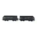 Set de 2 wagons minerais DM LS Models 31103 - HO : 1/87 - SNCF - EP III - 3