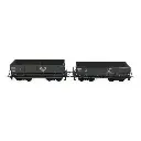 Set de 2 wagons trémies "U.C.P.M.I." - LS Models 31107 - HO : 1/87 - SNCF - EP V - 3