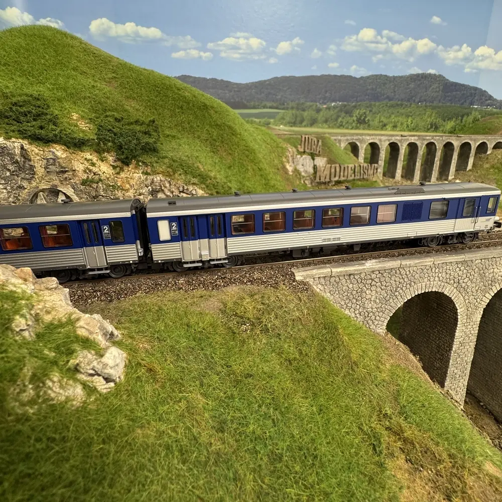 Autorail diesel EAD X4638-XR8650 - LS Models 11032 - HO 1/87 - SNCF - Ep V - Analogique - 2R - 9