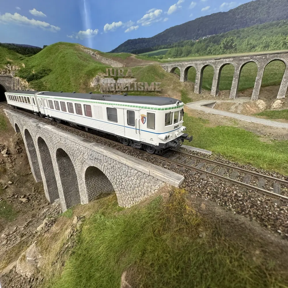 Autorail diesel EAD X4696-XR8690 - LS Models 10030 - HO 1/87 - SNCF - Ep IV - Analogique - 2R - 6